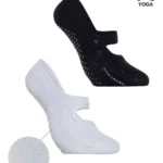 Micromedia alta para yoga y pilates con antideslizante .
