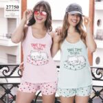 Lencatex 27750 Pijama jersey estampado