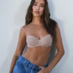 LD5098-Corpiño strapless de microfibra taza soft