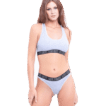 Top Deportivo Morley C/Elastico Negro o Melange Cocot 6103