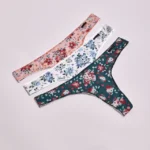 Colaless PACK X3-Microfibra-Flowers-Talle: L/XL