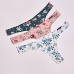 Colaless PACK X3-Microfibra-Flowers-Talle: S/M