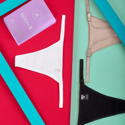 Tanga Berlin 630 Algodón y Lycra liso Pack x3