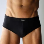Slip XY Art. 2300 Hombre algodón y lycra liso elástico embutido T. M.