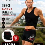 Pack x2 boxers