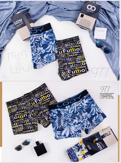 Lody Men Pack x 2 unidades Art. 977 TALLES 1-2 Y 5 $ 13476.95 y Art. 977E TALLE 5